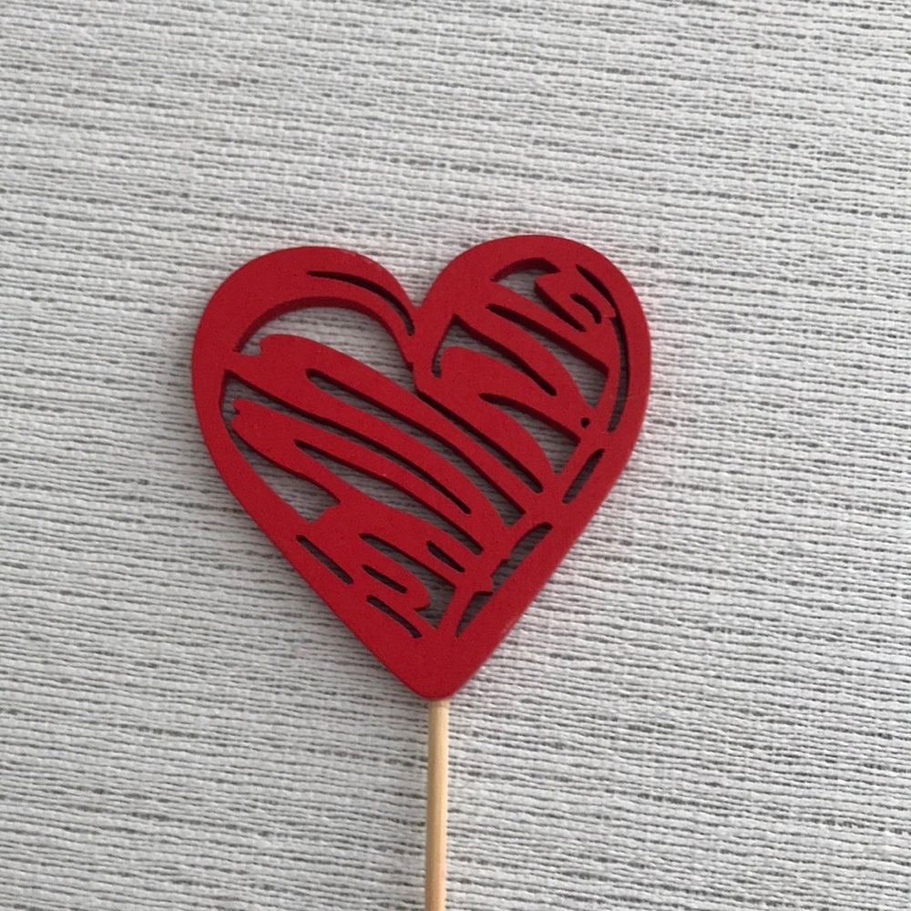 Heart Shaped Floral Bouquet Decoration